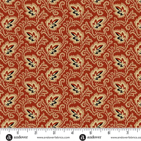 Autumn Leaf Scarlet - Trunk Treasures A-7734-R
