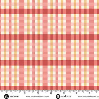 Check Cinnamon Red - Sparrow Falls A-10384-R