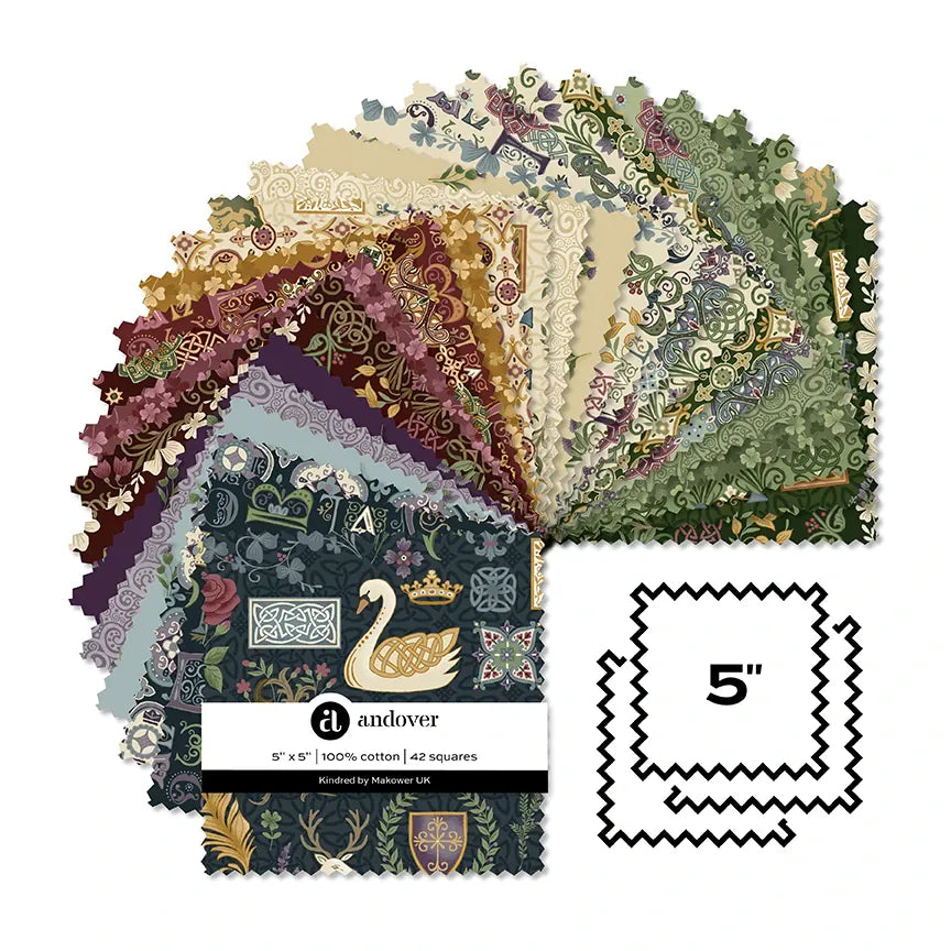 5 inch Squares - Kindred 5-KIND-42