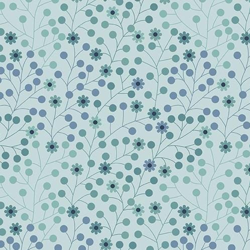 At Days End - Daisy Dots Grassy Fields A-1093-T