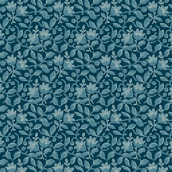 Beach House - Bougainvillea Blue A-1168-B