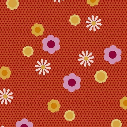 Birdie - Pin Dot Posy Tiger A-1133-O
