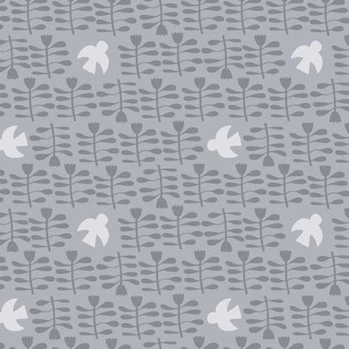 Conway Cottage - Grey Amongst the Flowers A-1417-C
