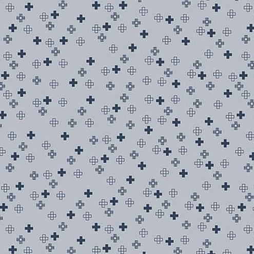 Conway Cottage - Pale Blue Plus Point A-1418-B