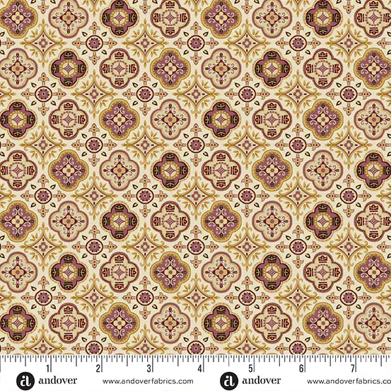 Foulard Cream - Kindred MU-208-Q