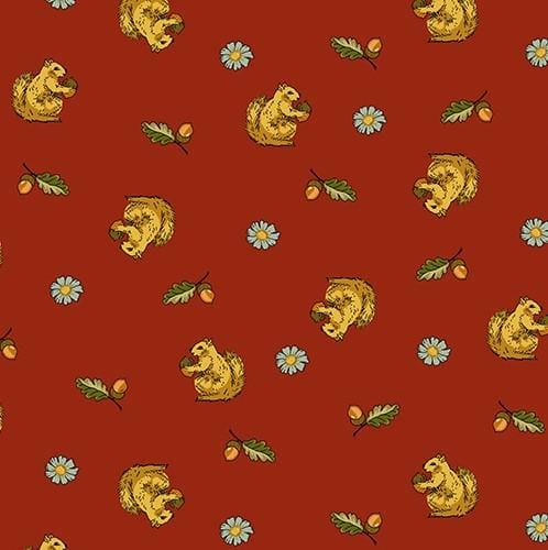 Gathering - Squirrel Rust A-1059-R