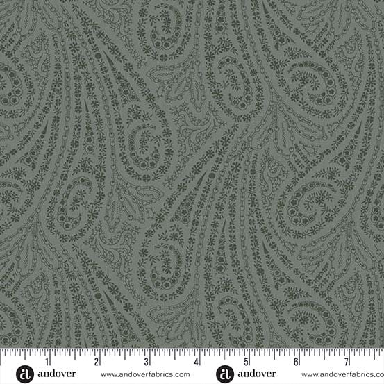 Grand Paisley - Celedon A-5866-T