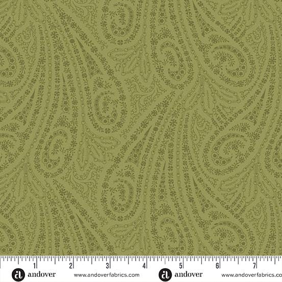 Grand Paisley - Moss A-5866-G