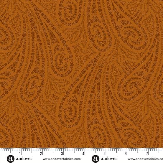 Grand Paisley - Persimmon A-5866-O