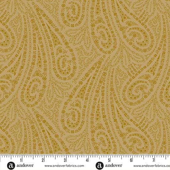 Grand Paisley - Straw A-5866-Y1