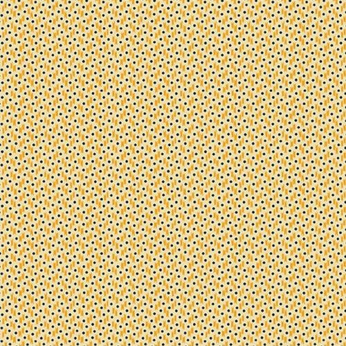 Indigo Cheddar II - Ikat Dot Cream A-1146-L