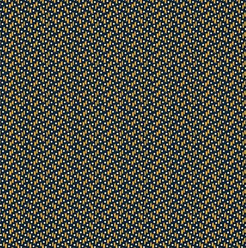 Indigo Cheddar II - Ikat Dot Indigo A-1146-B