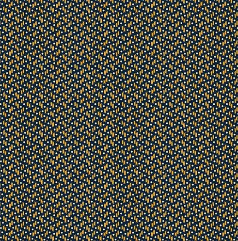 Indigo Cheddar II - Ikat Dot Indigo A-1146-B