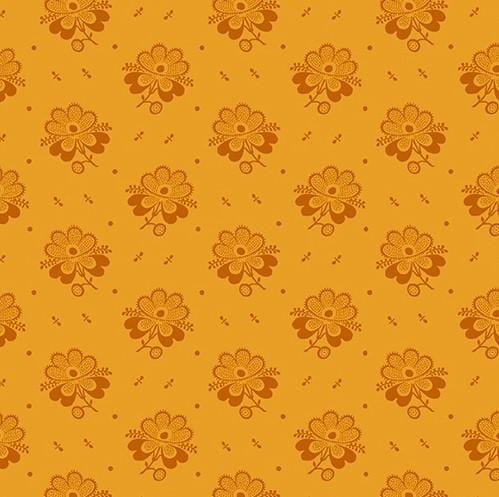 Indigo Cheddar II - Picotage Floral Cheddar A-1143-O