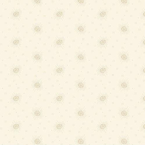 Latte - Polka Rose Cream A-1268-L