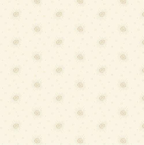 Latte - Polka Rose Cream A-1268-L
