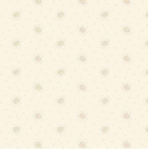 Latte - Polka Rose Cream A-1268-L