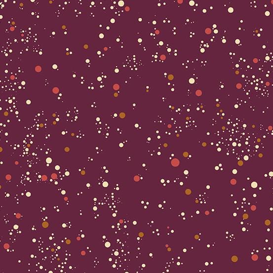 Natale - Snowfall Dots Red A-676-R