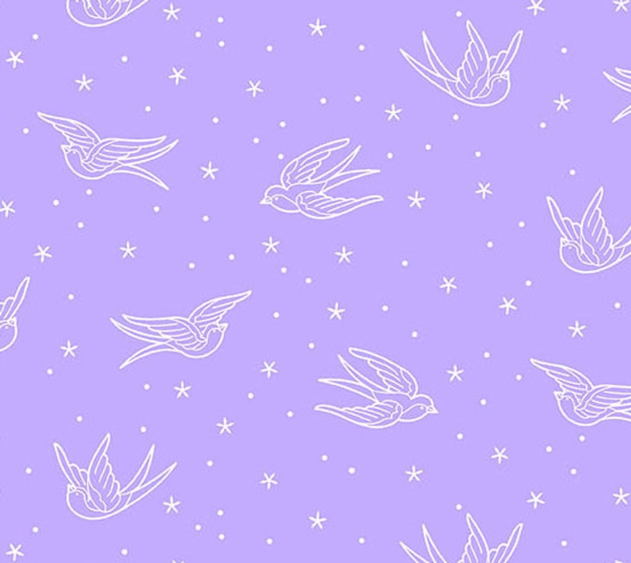 Perfecct Day - Swallows Light Purple A-10218-LP