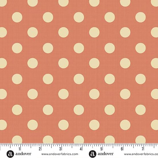 Quiltessential - Peach Dots A-1674-LO