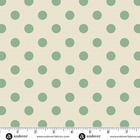 Quiltessential - Pistachio Dots A-1674-LT