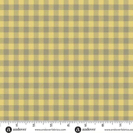 Quiltessential - Yellow Check A-1673-Y