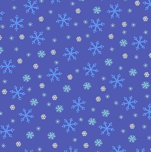 Snowflake - Indigo A-1462-P