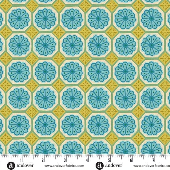 Whimpsy - Turquoise Mosaic A-1654-B