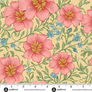 Luscious Garden Cinnamon Red - Sparrow Falls A-10387-Y