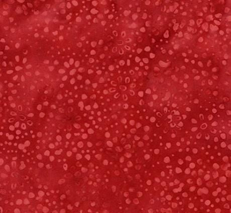 Ruby Red Daisy Dots 878Q-1
