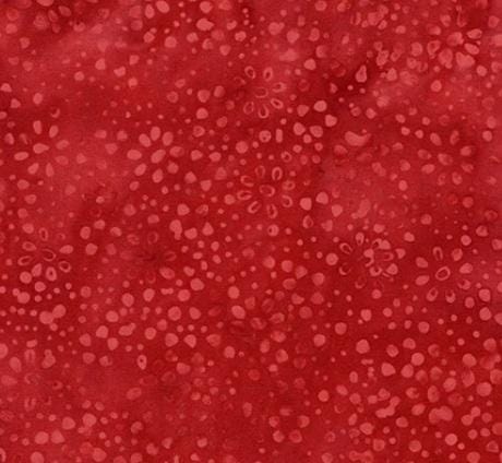 Ruby Red Daisy Dots 878Q-1