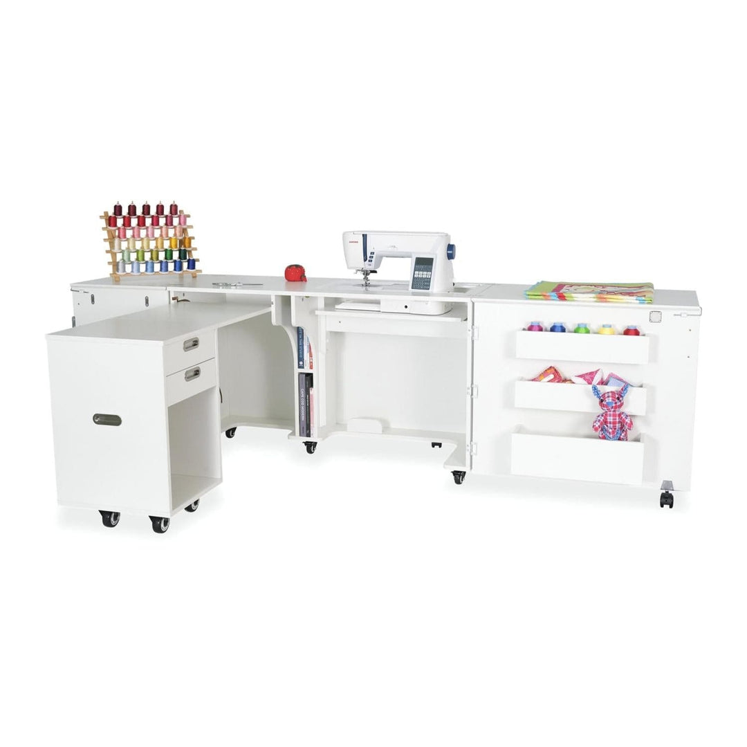 Arrow Sewing - Aussie Ash White Sewing Cabinet K8611