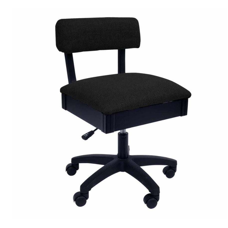 Arrow Sewing - Baroness Black Hydraulic Sewing Chair H8170