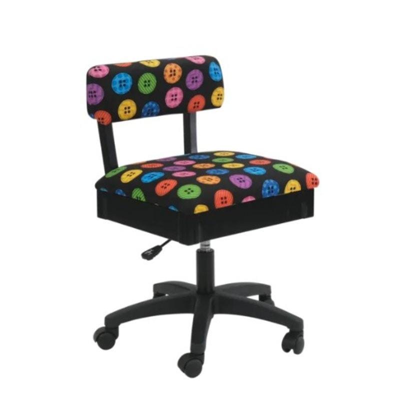 Arrow Sewing - Bright Buttons Hydraulic Sewing Chair H8013