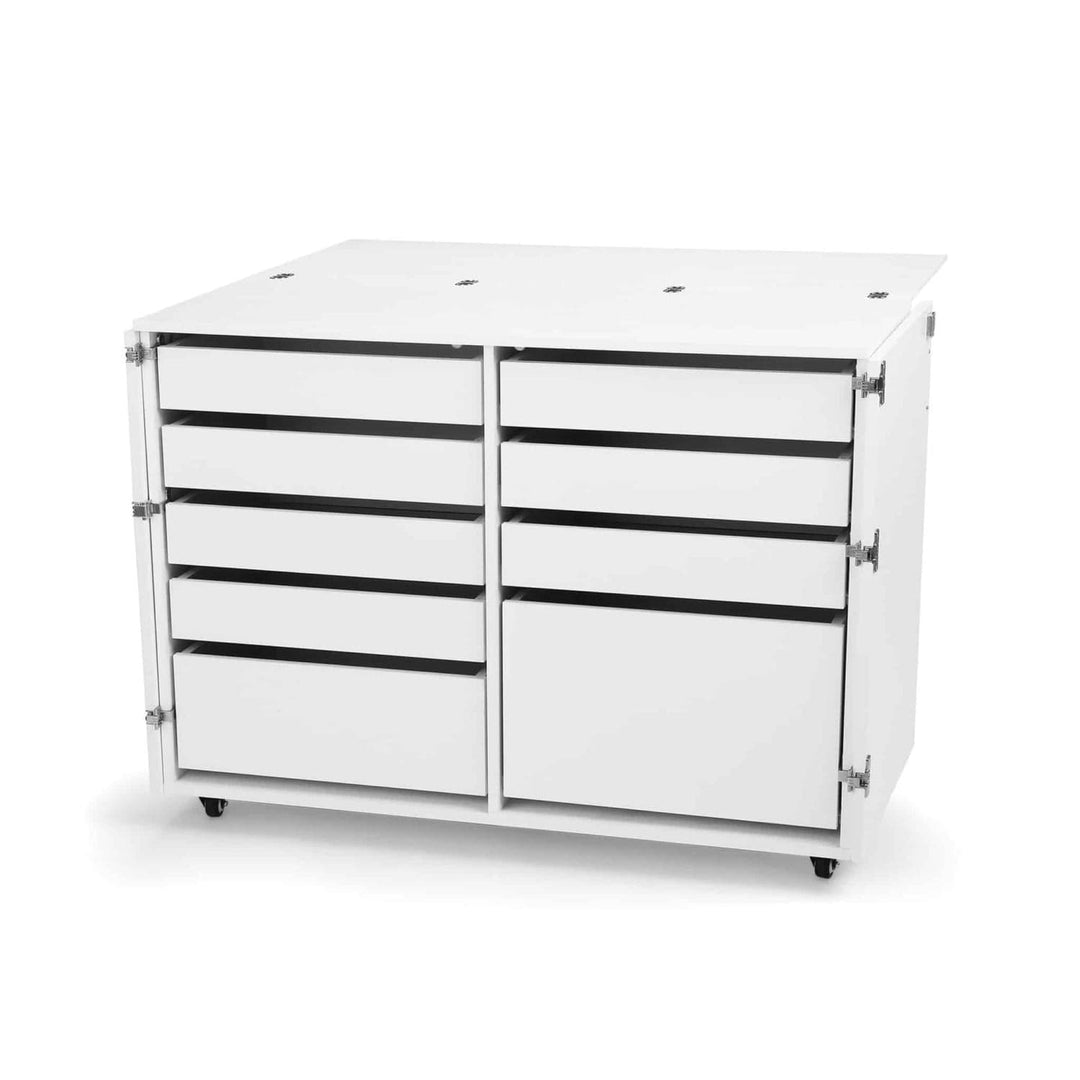 Arrow Sewing - Dingo Ash White Storage Cabinet & Cutting Table K7911