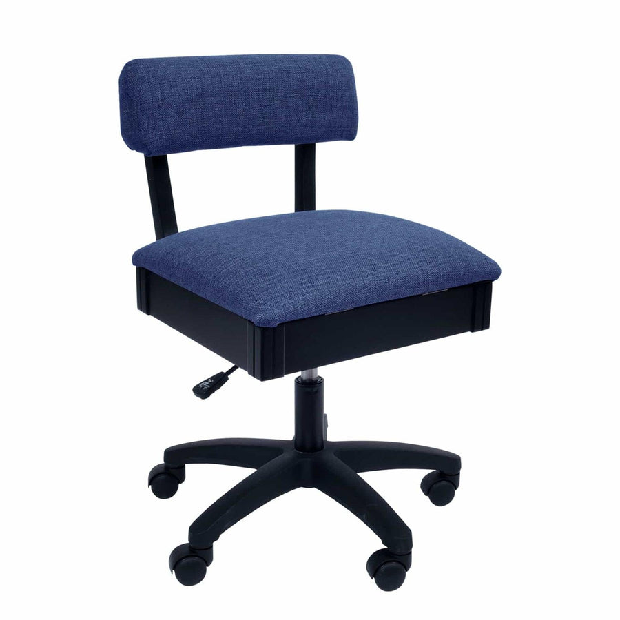 Arrow Sewing - Duchess Blue Hydraulic Sewing Chair H8130