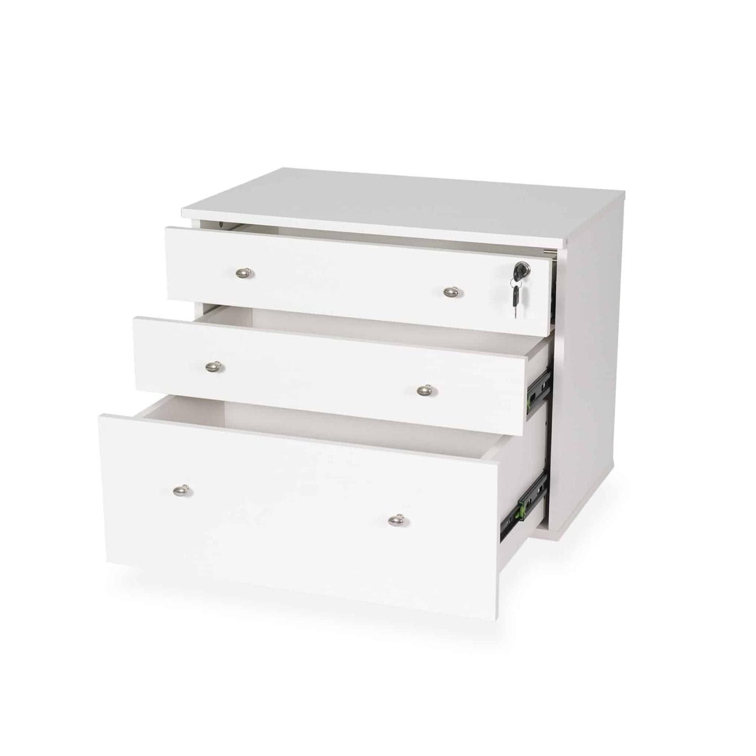 Arrow Sewing - Joey Ash White Storage Cabinet K7811