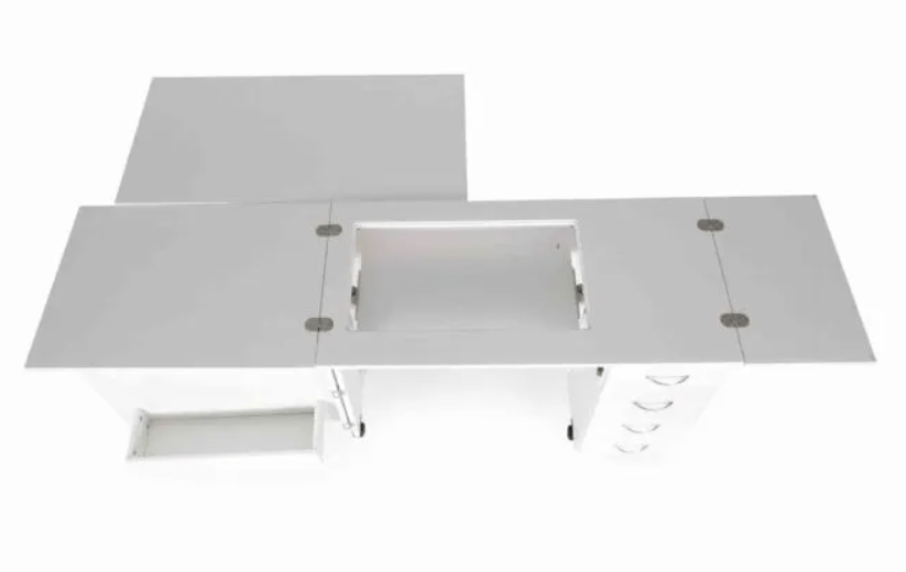 Harriet Quilt Leaf - White HARRIET-WQL