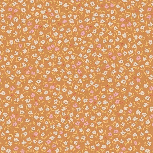 Art Gallery Fabrics - The Softer Side - Promenade Gold TRB7002