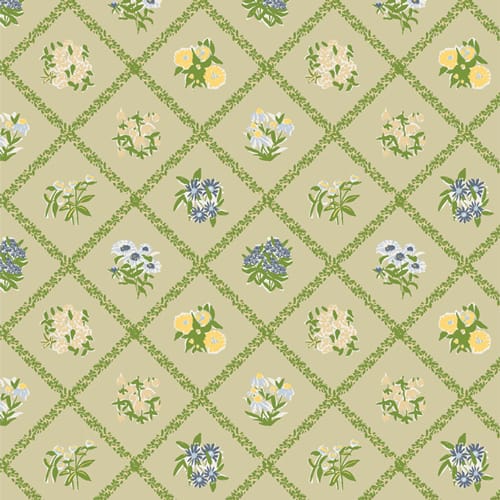 Cotton Garden Abloom - Potager PTG33401