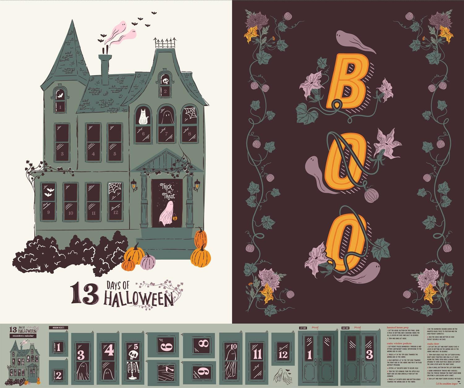 Ghostly & Haunted - 13-Days of Halloween Panel GHH13145