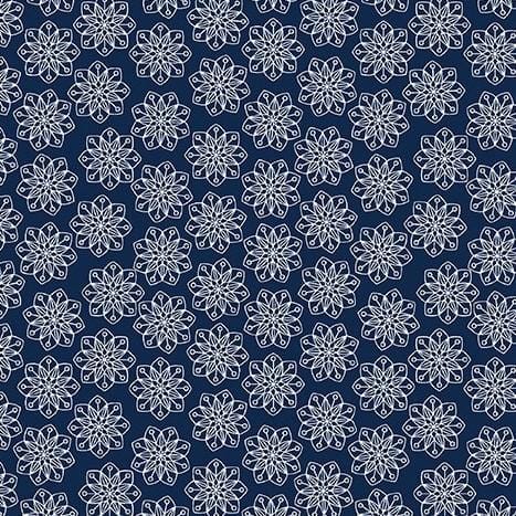 Alpine Valley - Flurries Navy 1367450B