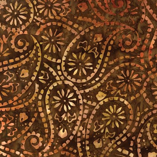 Bali Palettes Harvest - Paisley Cocoa 9214-78