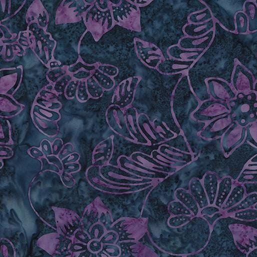 Bali Salsa - Solo Floral Indigo 9262-55