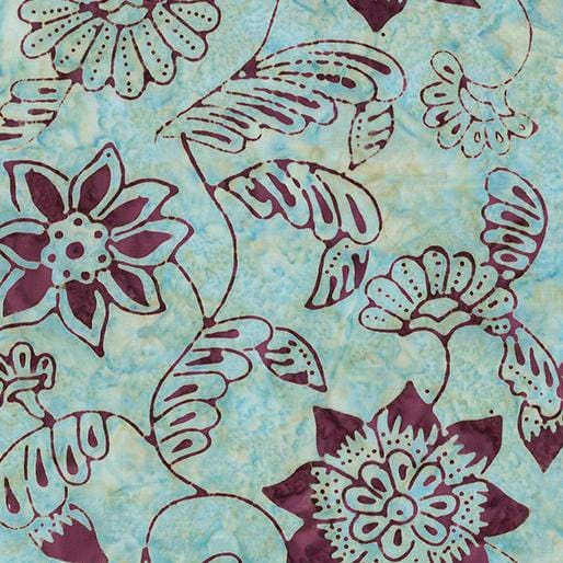 Bali Salsa - Solo Floral Light Blue 9262-05