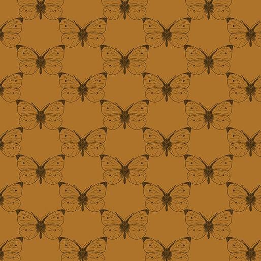 Bee Haven - Etched Butterfly Carmel 16415-35