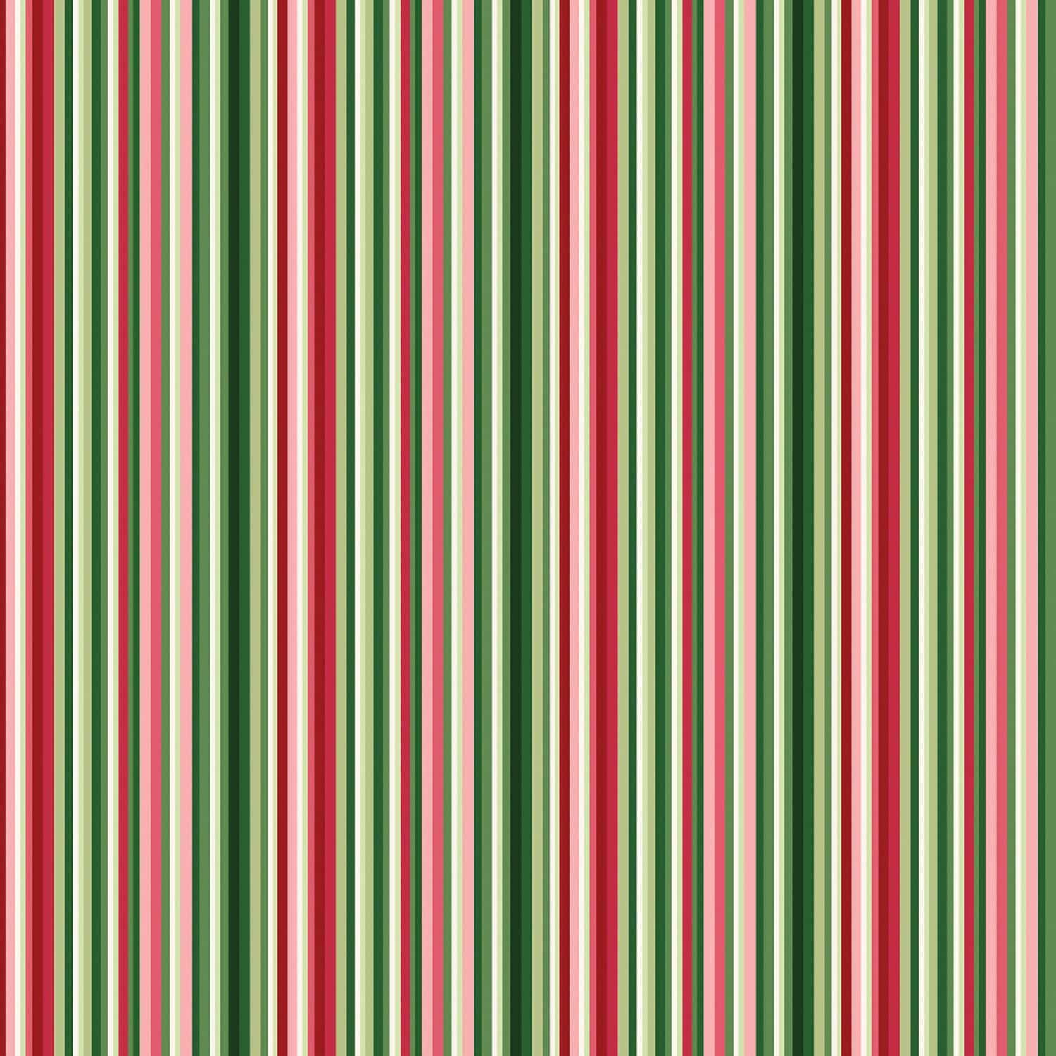 Betty's Geraniums - Garden Stripe Multi 16095-99