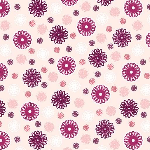 Blossom Hollow- Doodles Plum 13612-66