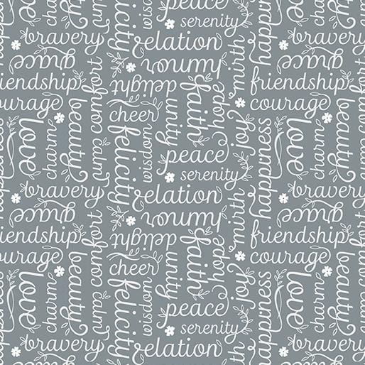 Botanica - Script Gray 13685-08