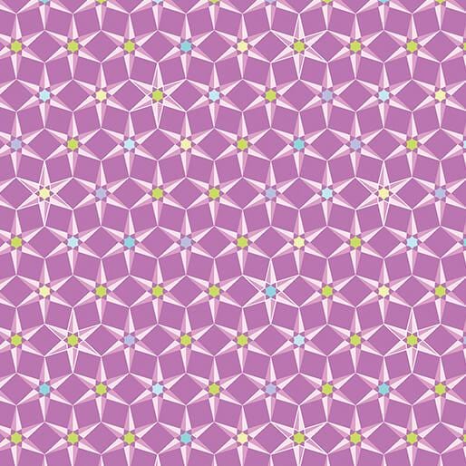 City Scape Night - Star Plum 17126-68
